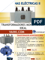 Transformadores Monofasicos Ideal