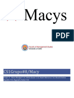 Análise de Estratégia-MACY Inc
