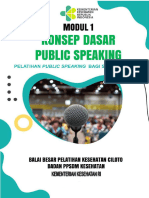 Modul - Pelatihan Public Speaking Bagi SDMK