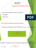 5.0 - Progressão Geométrica - Soma Dos N Termos de Uma P.G.