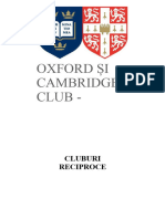Cluburile Reciproce Din Oxford Și Cambridge Club