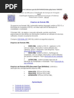 CID - 10 INSTRUÇÕES