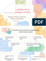 Diagnostico y Planificacion de Ttos QX en Bebes