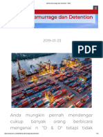 Definisi Demurrage Dan Detention - KNIC