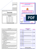 1sem Academic Calender