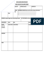 Weekly Lesson Note Format