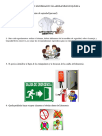 Las Medidads de Seguridad en El Laboratorio