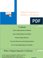 Digital Signature Online in Kolkata