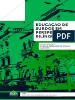 Educação de Surdos em Perspectiva Bilíngue - Versão Final Com ISBN