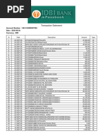 Transaction Statement: Account Number: 1661104000037563 Date: 2023-09-24 Currency: INR