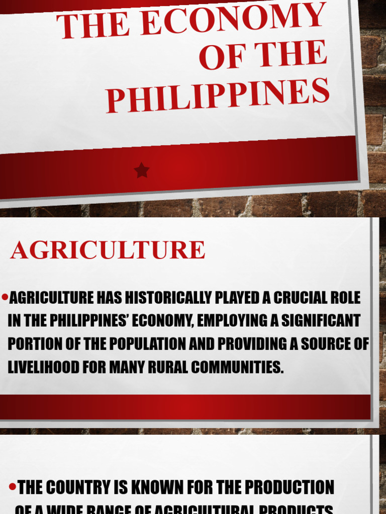 FUN FACTS ABOUT THE PHILIPPINES ECONOMY intelligence overview