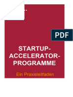 Startup-Accelerator-Programme: Ein Praxisleitfaden