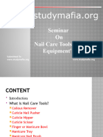 Nail Care Materials and Their Uses