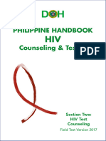Philippine Handbook HIV Counseling Testing Handbook Section Two