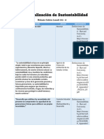 Conceptualización de Sustentabilidad