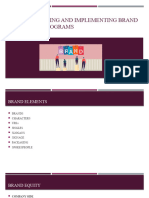 Unit 2 - Planning and Implementing Brand Marketing