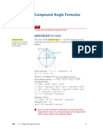 Compound angles lesson and worksheet