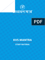 Kvs Mantra: Study Material