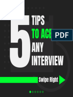 5 Tips To Acre Any Interview