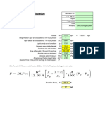 PSV Reation Force - Two Phase - API 520 ANALOGIE