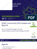 SONiC Community 2022 Update and Beyond