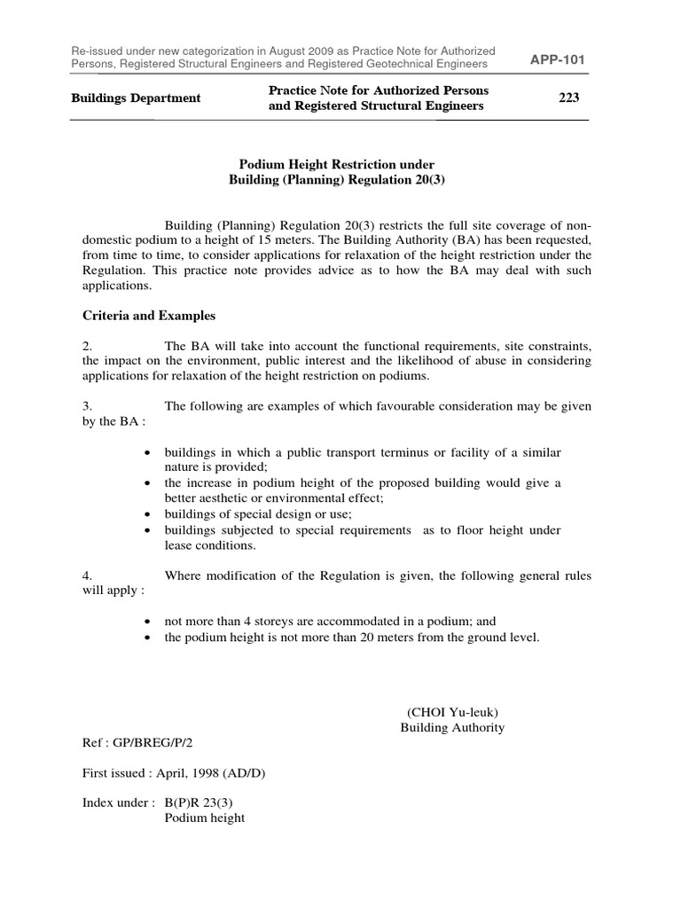 Combined application of the bo and regulations app 101 to app 159 pdf