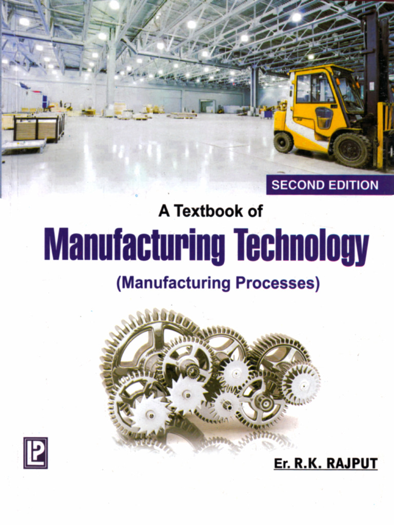 Manufacturing Technology Sample Pdf