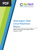 Washington State Cloud Readiness Report