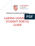 Lu Students Portal Manual and Guidelines