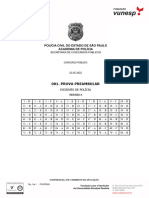 Prova Preambular: Escrivão de Polícia