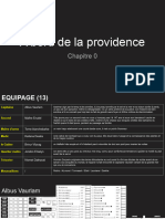 CHAPITRE 0 - La Providence