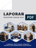 Laporan Kegiatan LSP KMK Tahun 2023