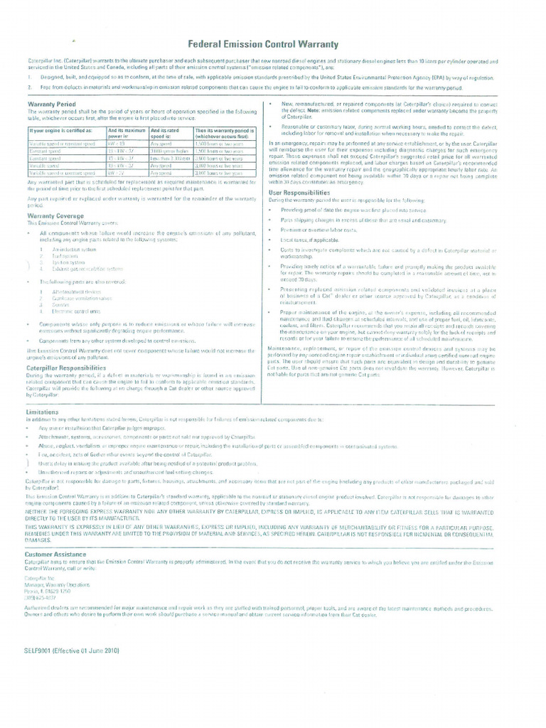 Chapter 6 Emission Control Warranty PDF