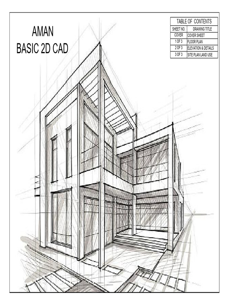 Basic 2d floor master sheet pdf architectural elements civil
