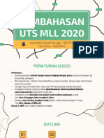 Tutor UTS MLL, 1 Page 4 Slide, Landscape, Hitam Putih, 2 Rangkap