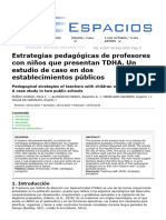 Estrategias Pedagógicas de Profesores