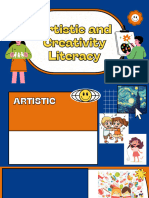 Artistic and Creativity Literacy