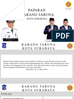 Pemilihan Duta Karang Taruna Kota Surabaya Tahun 2023