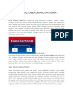 CROSS SECTIONAL Kelebihan