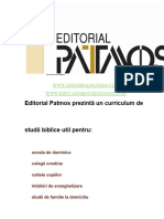 Duminica Scoala Patmos PDF