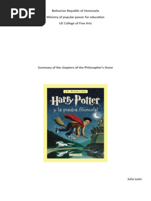 Summary of Harry Potter The Sorcerers