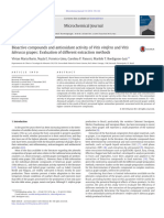 Bioactive Compounds and Antioxidant Activity of Vini and Labrus