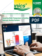 Idronics - 25 - NA - Lowering Water Temperature in Existing Hydronic Heating Systems