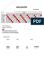 Jadwal Jaga Satpam