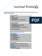 18 Doctrinal Points - IAFCJ