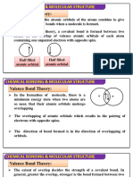 Valency Bond Theory - 013731