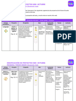 Dosificacion de Proyectos Octubre Tercero Paco Teacher Eb4ef281a0