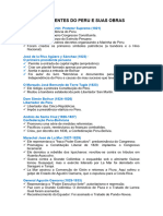 Presidentes Do Peru e Suas Obras