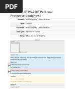 NOM-017-STPS-2008 Personal Protective Equipment