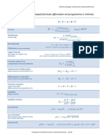 Formulario Di Chimica Con Esercizi